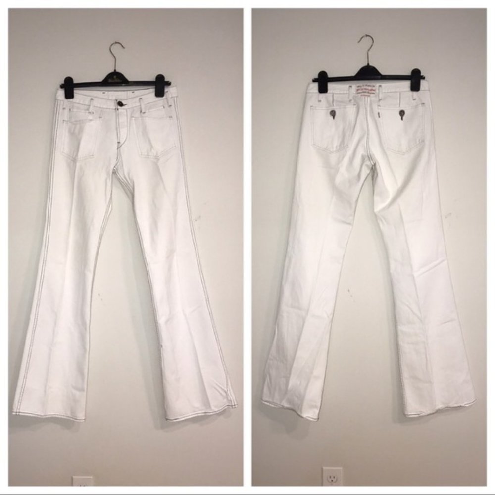 Levi's Red Label White Flare Jeans